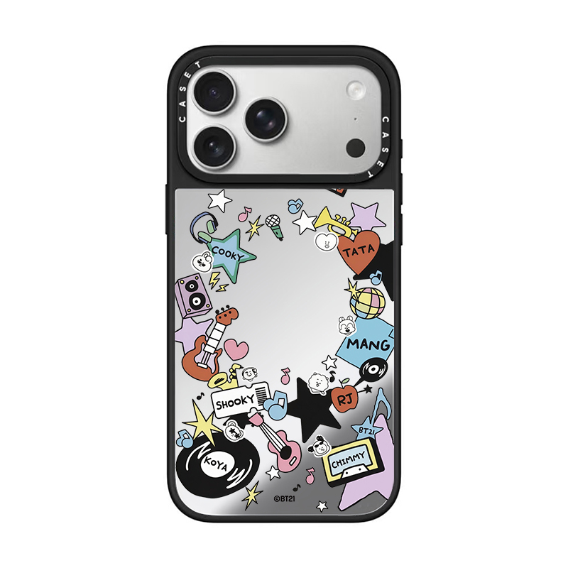 【Hong Kong】In-Stock Global Travel Collaboration Phone Case for Apple 17 Pro Max, Compatible with 16/15/14, Mirror Finish Bts, Bt21 World Voyage, Celebrity Style, Shockproof 【Hong Kong】In-Stock Global Travel Collaboration Phone Case for Apple 17 Pro Max, Compatible with 16/15/14, Mirror Finish Bts, Bt21 World Voyage, Celebrity Style, Shockproof