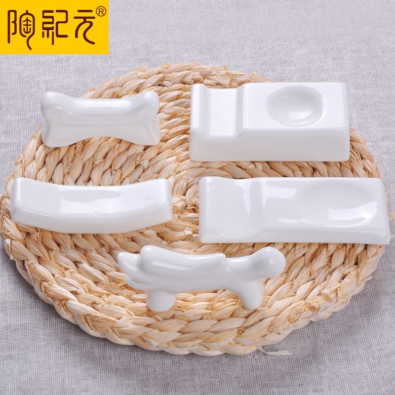 Creative amphibious chopsticks holder frame TaoJiYuan ipads China chopsticks informs the chopsticks pillow hotel hotel tableware ceramics