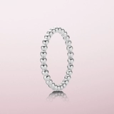 Pandora, кольцо, серебро 925 пробы, простой и элегантный дизайн, подарок на день рождения