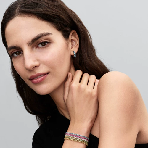 Pandora, модные серьги, простой и элегантный дизайн, для влюбленных
