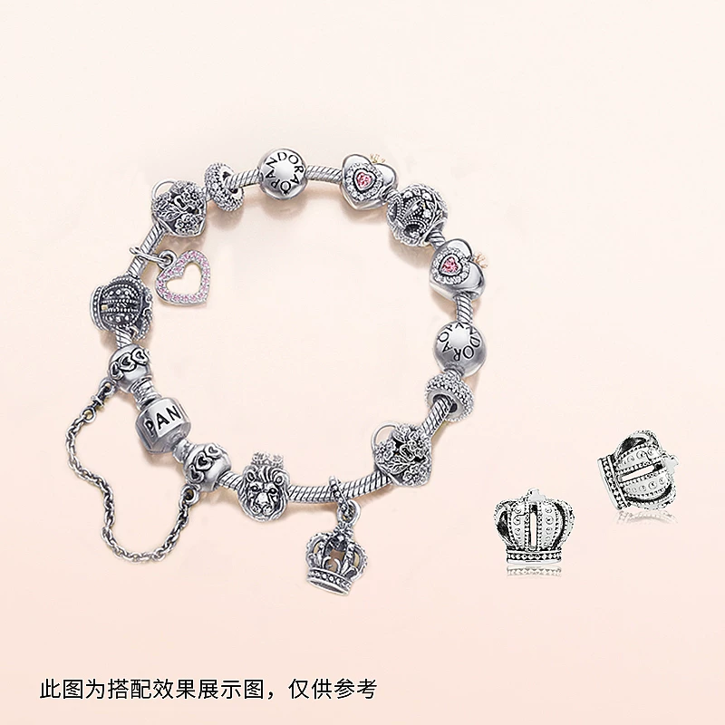 Pandora, design sophisticated jewelry charm, silver 925 sample, DIY