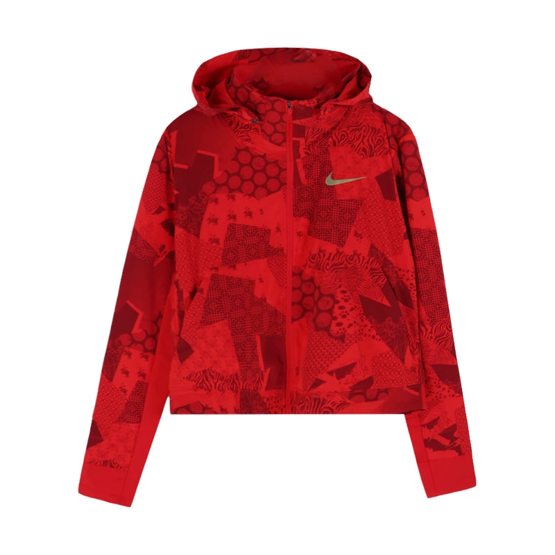 Áo khoác Nike Nike nữ mùa đông 2019 mùa đông mới áo khoác thể thao dệt kim trùm đầu gió BV6005-600 - Áo khoác thể thao / áo khoác