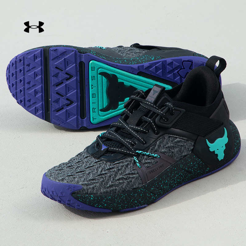 Ua under Armour Johnson 6 Training Shoes Men's Shoes Spring Sports Shoes Cushioning Fitness Training Shoes Outdoor Casual Shoes