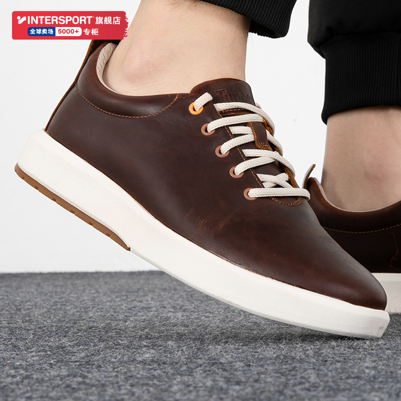 Timberland add Berlan men's shoes 2022 spring new low help leather shoes light bottom plate shoes casual shoes A24FA