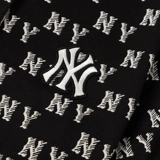 MLB Модное осеннее ретро платье-футболка, футболка polo, свободный крой, короткий рукав