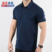 Áo thun nam tay ngắn Adidas Adidas hè 2019 mới thoáng khí thể thao POLO áo sơ mi DU8413 - Áo phông thể thao áo tanktop