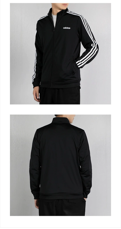 Adidas Adidas phù hợp với nam 2019 mùa thu mới thể thao nam đứng cổ áo rộng mặc áo khoác giản dị - Thể thao sau