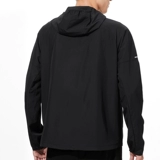 Nike, мужской спортивный костюм, черная куртка, ветрозащитная толстовка с капюшоном, плащ, штаны для тренировок, для бега