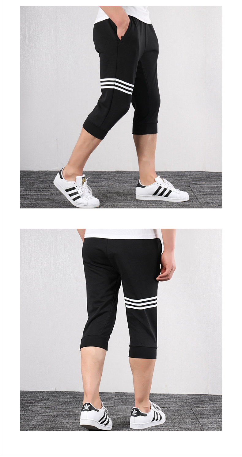 Adidas Quần short nam Adidas quần tây mùa hè quần bó sát quần khô nhanh quần thường quần nam cắt quần - Quần thể thao quần đùi nam thể thao