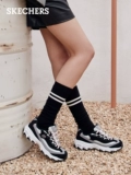 Skechers, ретро кроссовки на платформе, повседневная обувь, модель весна 2024 года