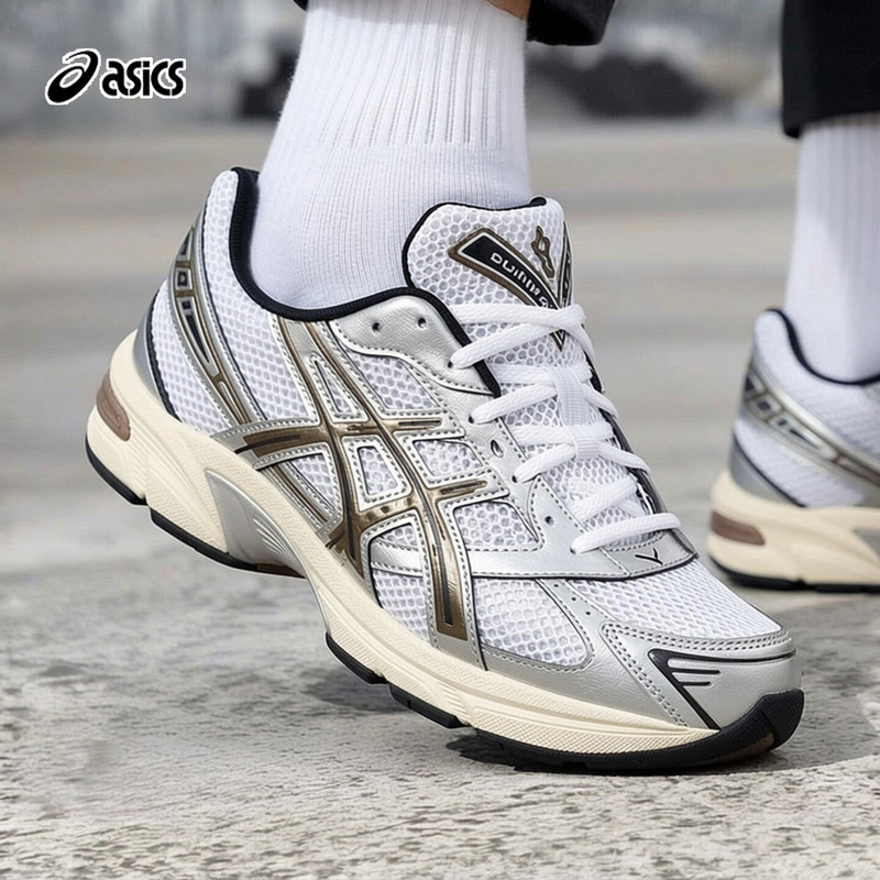Asics Men's Casual Shoes Summer New Model Gel-1130 Mesh Breathable Wear-Resistant Lightweight Retro Sports Shoes