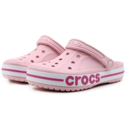 Crocs card Luo Chi giày nữ 2019 hè mới chống trượt lỗ thoáng khí giày đi dép đi dép 11016 - Dép thể thao