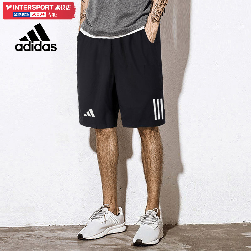Adidas Men's Shorts Summer New Sports Pants Men's Large Size Basketball Shorts Youth Casual Five-Point Shorts