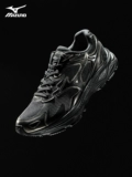 Mizuno, черные дышащая обувь для работы и офиса подходит для мужчин и женщин, беговые кроссовки