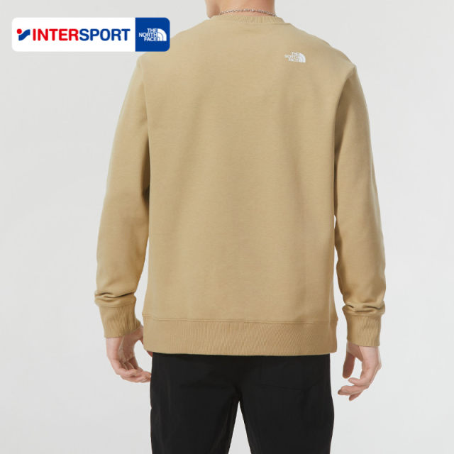 TheNorthFace North Face sweatshirt ຜູ້ຊາຍໃຫມ່ແຂນຍາວ T-shirt ກິລາກາງແຈ້ງຄໍຮອບ knitted ເທິງສໍາລັບແມ່ຍິງ