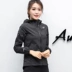 INTERSPORT dành cho nữ 2019 mùa xuân thể thao giản dị thoáng khí phần mỏng chạy áo gió trùm đầu 262361 - Áo gió thể thao Áo gió thể thao