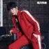 PUMA Hummer Men 2018 Cổ áo mới T7 Quần áo thể thao dệt kim Áo khoác thoáng khí thoáng khí 573850 ao khoác adidas Áo khoác thể thao / áo khoác