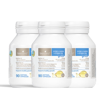 Australian bio island infants and young children cod liver fish oil baby DHA cod liver oil eye and brain growth 90 capsules*3
