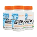 Jindawei Doterbes натуральный витамин К2 вегетарианские капсулы повышают плотность костей 45 мкг 60 капсул 3 бутылки