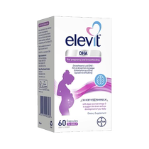 Elevit maternal nutritional supplements natural seaweed oil capsules DHA pregnant women during pregnancy 60 capsules box