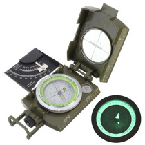  High-end army green multi-function tool compass K4074 Outdoor sports adventure mountain camping compass