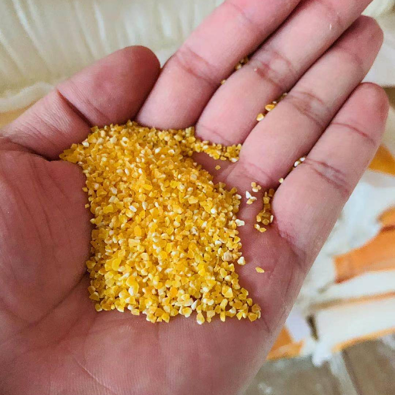 新鲜粗细玉米糁25kg/50斤装商用棒子碎碴渣玉米碴子：熬粥必备的粗粮好物！