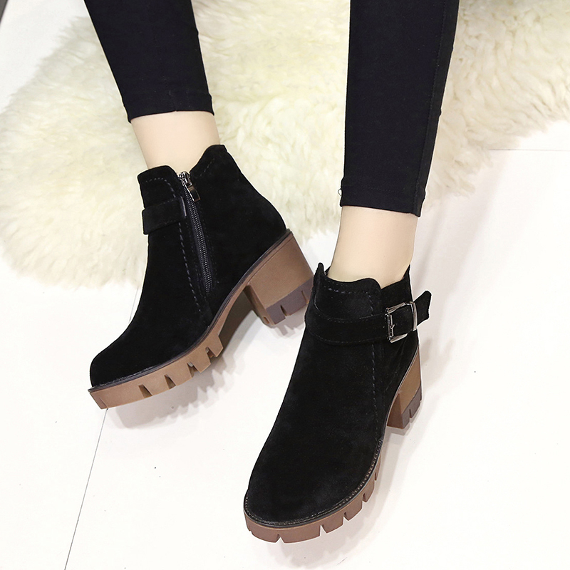 Bottes mi-saison femme en TPR - Ref 3250693 Image 5