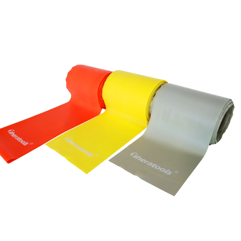 Elastic band pull band rehabilitation training resistance training large roll 20m cutting strength recovery resistance band stretching