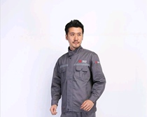 China Car overalls autumn long sleeve top Gray North car New coat workshop tooling