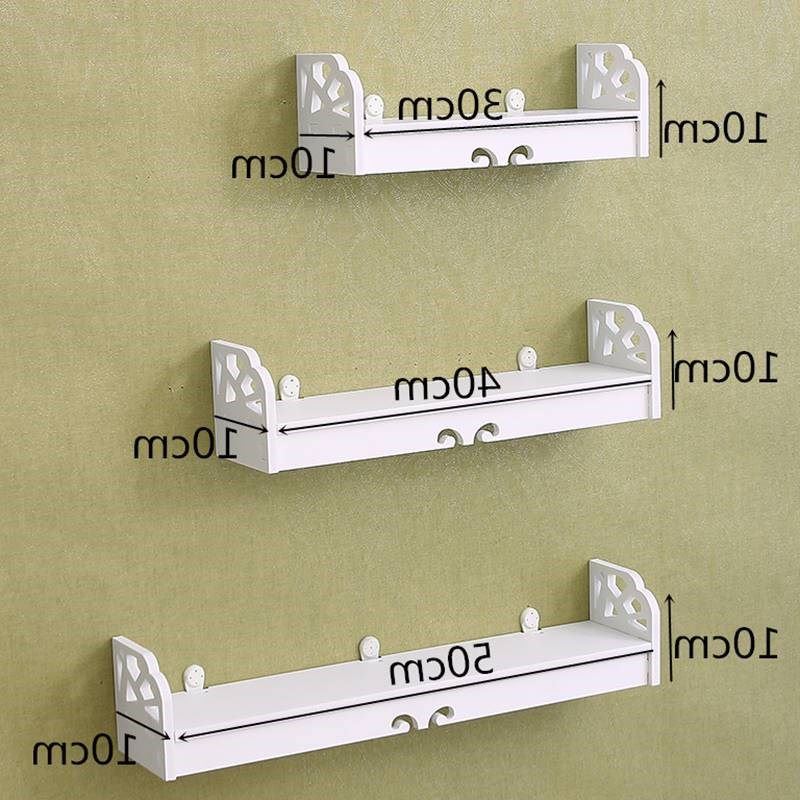 Wall-set objects free of punching walls Partition Mechia Chia Oil Glue Exhibition Shelf Decoration Wall-mounted