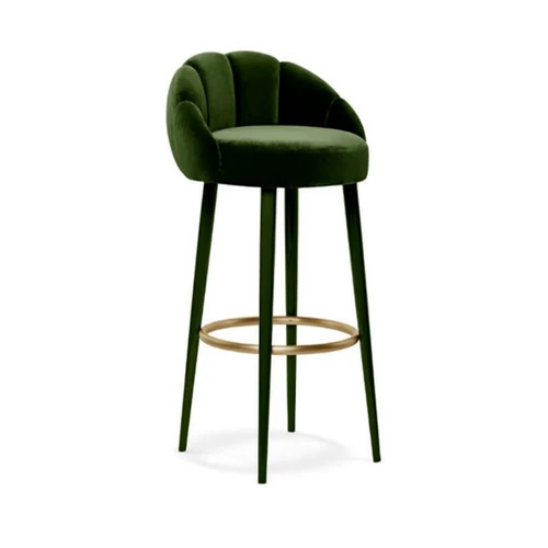 Столковое деревянное кресло Американское кожаное кресло современное минималистское переднее кресло высокие батончики и стулья