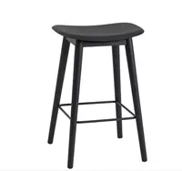 Черная высота сиденья 60 черная бархатная ткань