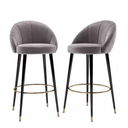 Столковое деревянное кресло Американское кожаное кресло современное минималистское переднее кресло высокие батончики и стулья