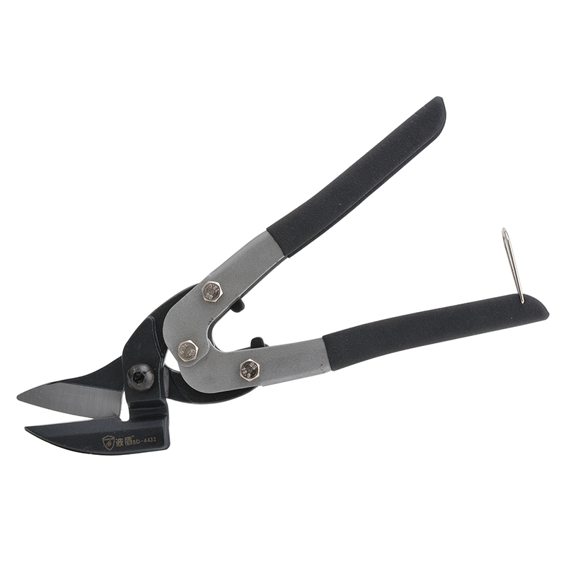 Bodun iron shears Chromium vanadium steel shears Heavy iron scissors Flat head aviation scissors Diamond wire shears BD-4432