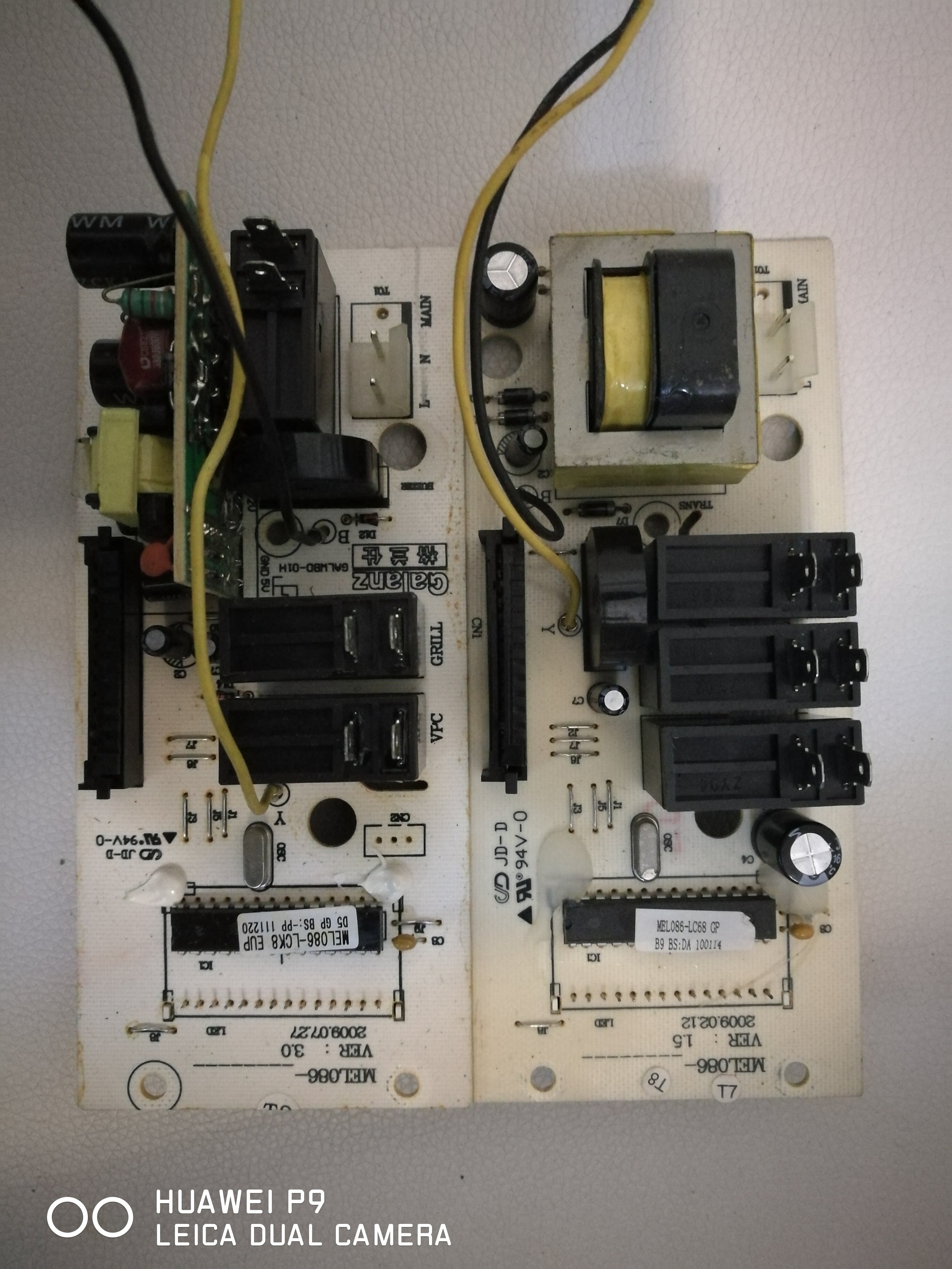G80F20CN2 CSLL-B8(S0) h MEL086-LCK8 68 Galanz microwave oven motherboard version road