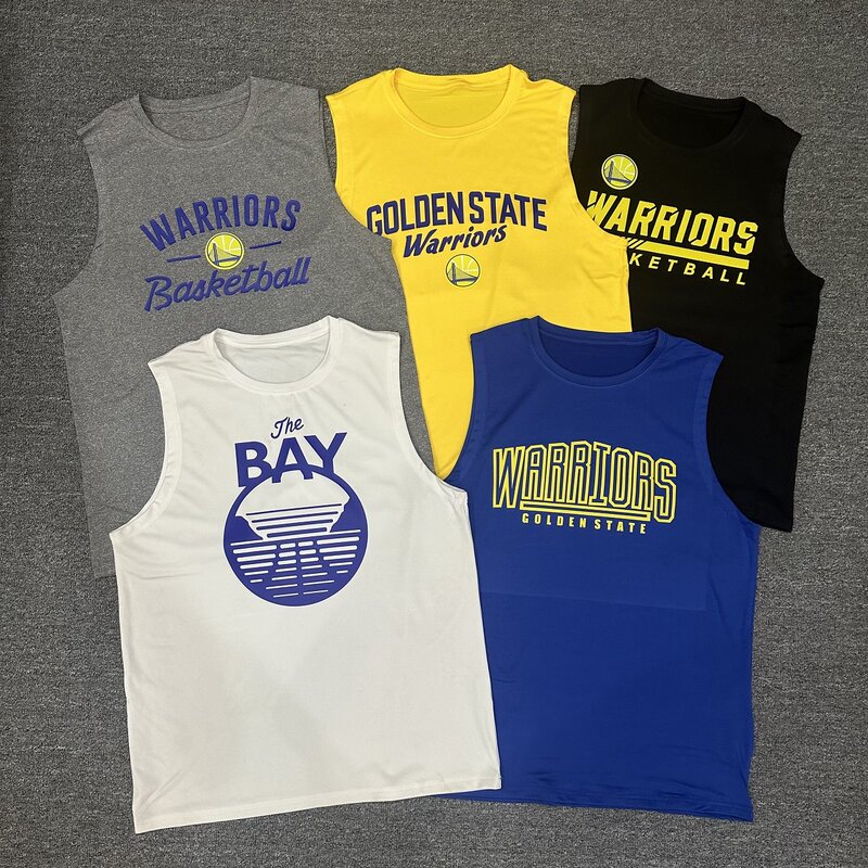 Curry Basketball Vest American Training Clothes Loose Men's Jersey Quick-Drying Running Fitness Vest Sleeveless Sports T-Shirt
