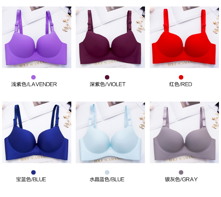 Đồ lót nữ mùa hè áo ngực mỏng thoáng khí không có vòng ngực thép tập hợp ngực nhỏ gợi cảm áo ngực một mảnh trên shop thời trang nữ