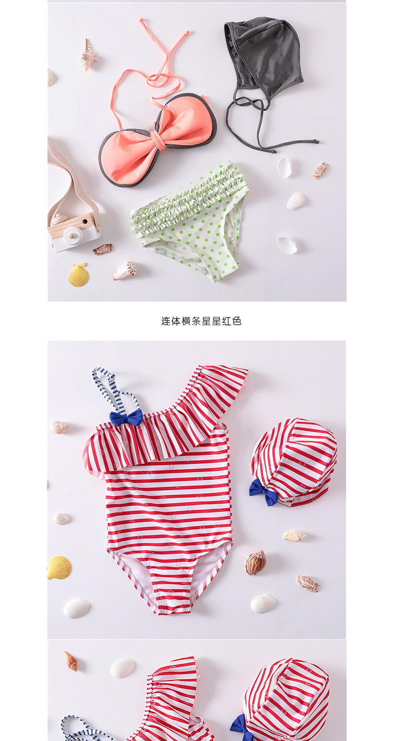 Đồ bơi cho trẻ em gái Cô gái Hàn Quốc Dễ thương Đồ bơi dễ thương Em bé Xiêm Chia bikini Công chúa bộ đồ bơi trẻ em