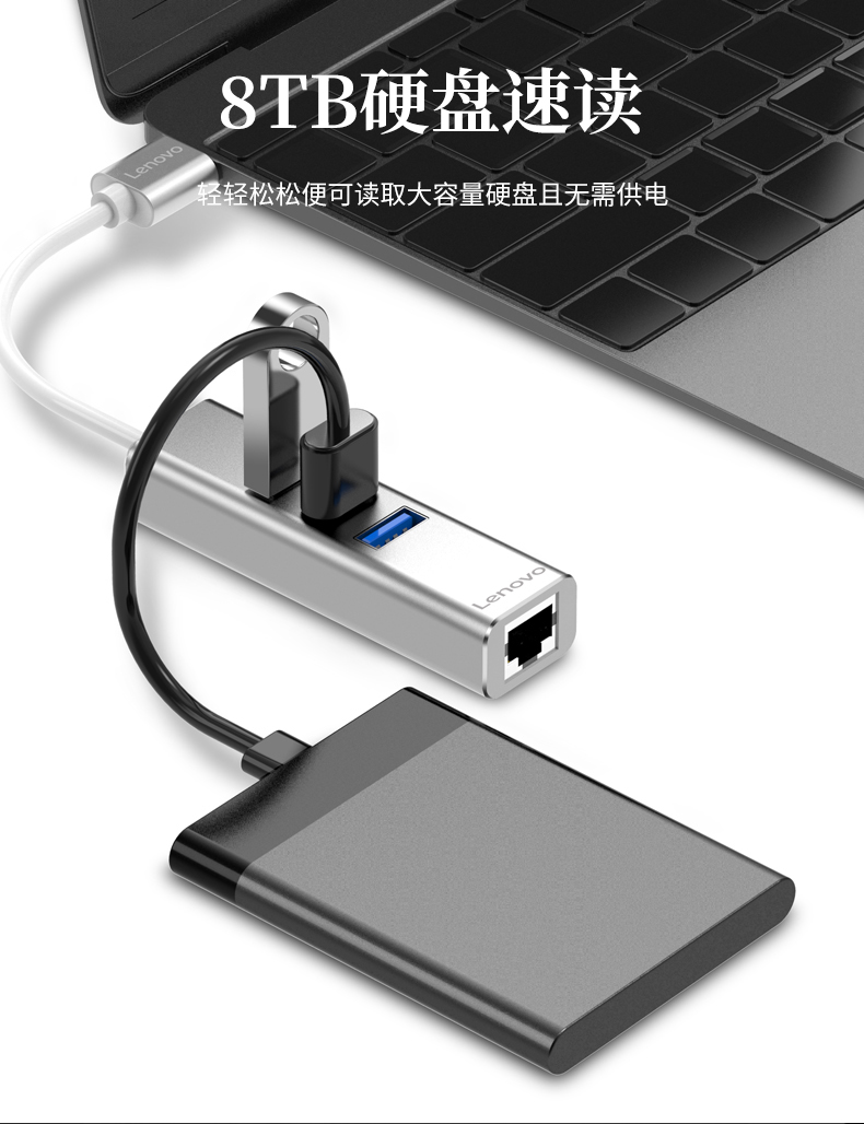 Lenovo Lenovo Thinkpad chuyển đổi cáp usb giao diện chuyển đổi cáp của Apple MacBookPro giao diện mạng máy tính xách tay chuyển đổi loại-c adapter để mở rộng bến tàu bến tàu - Phụ kiện máy tính xách tay miếng dán bàn phím laptop hp
