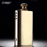 Креативная медная ветрозащитная ретро водонепроницаемая зажигалка на керосине, подарок на день рождения