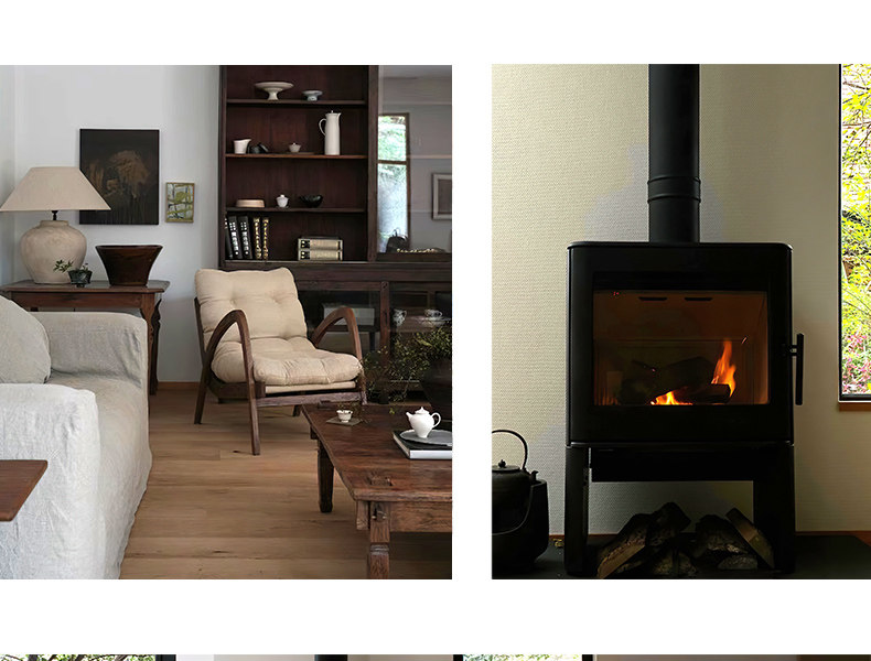 Hergom HGB-70 Chimenea de leña, empotrable — Detalles del producto 49