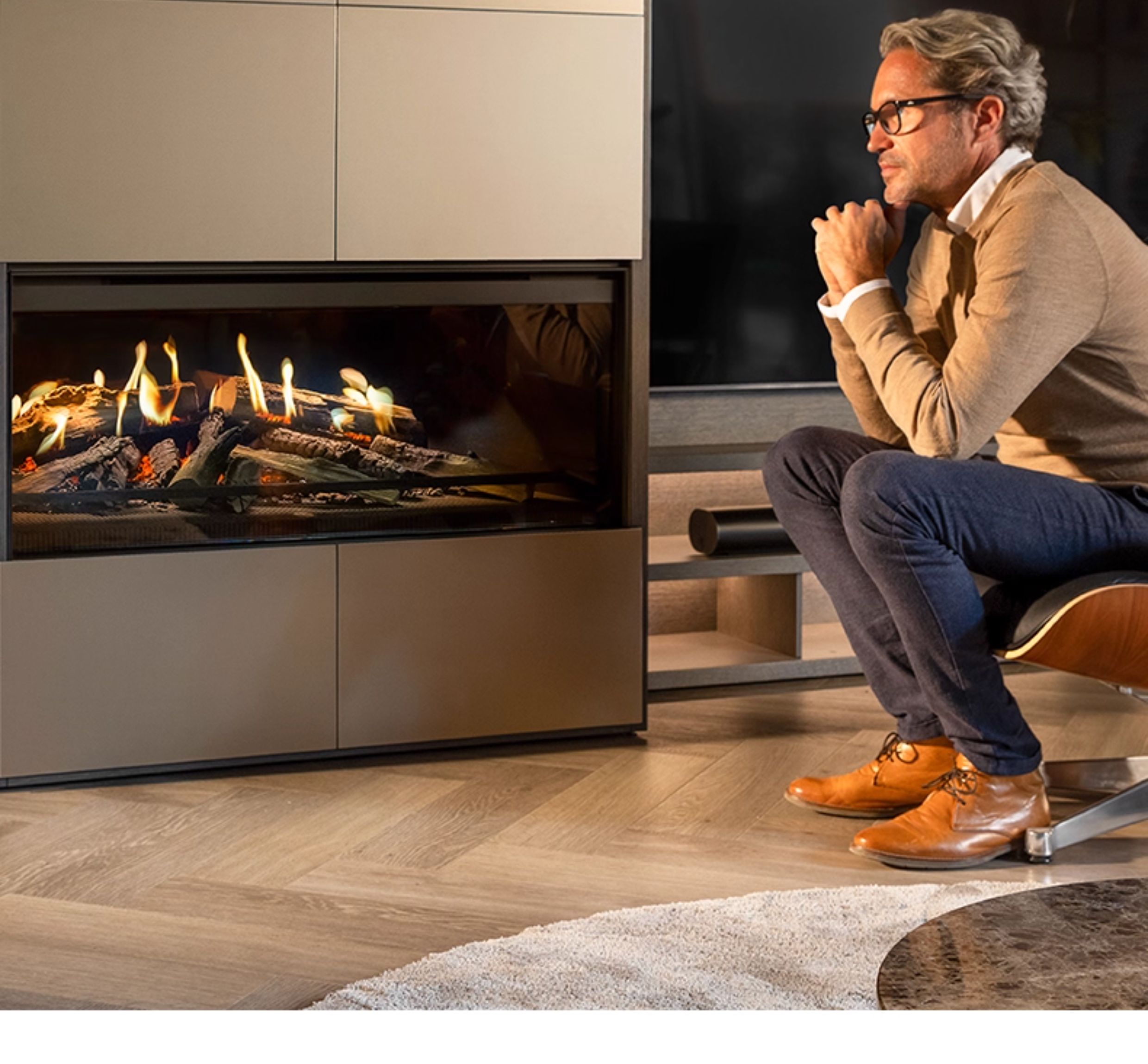 Kalfire E-one F Single-Sided Electric Fireplace — Product Details 14