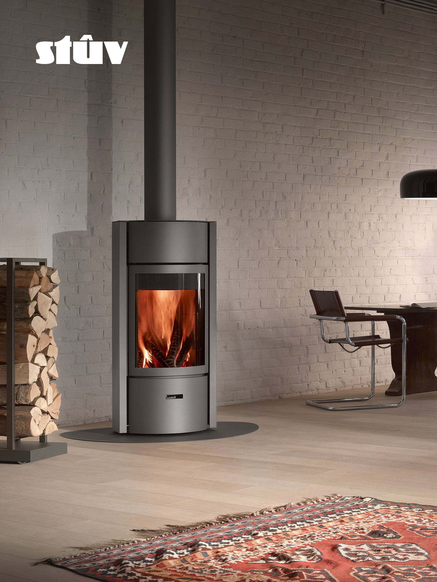 Stûv 30 Chimenea de leña, empotrable 2