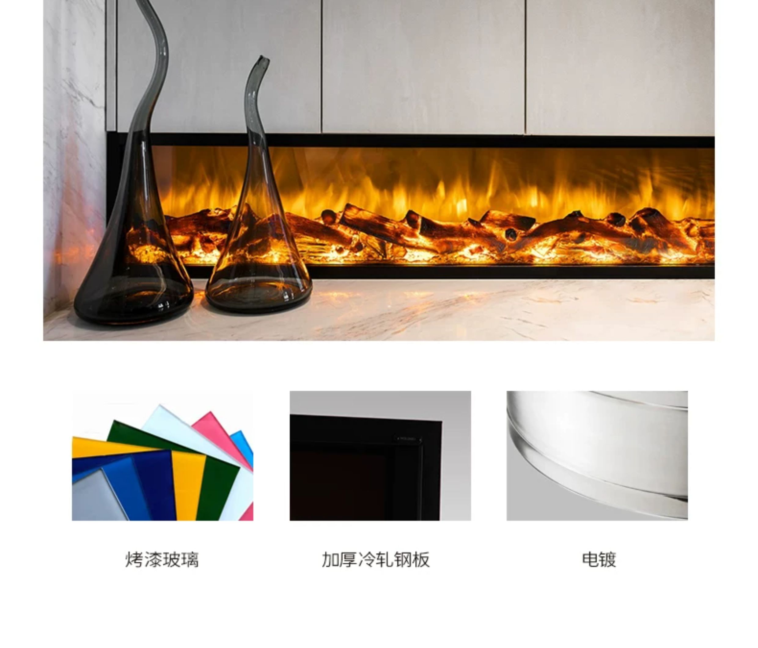 Moloney YN-1500 Chimenea eléctrica — Detalles del producto 20