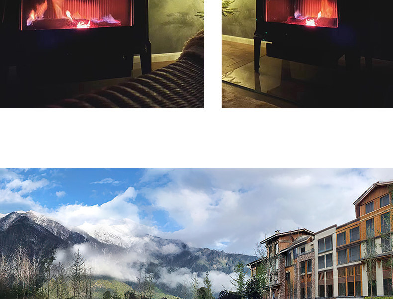 Hergom HGB-70 Chimenea de leña, empotrable — Detalles del producto 44