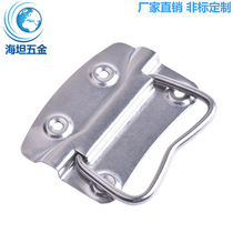 201 stainless steel handle toolbox wooden box aviation box handle folding handle bag 202 iron load-bearing handle