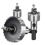 Высоко -скоростное стальное открытие расширения металлическое буровое артефакт Специальное удары с открытыми отверстиями Алюминиевый сплав Круглый железный жестяной камень из нержавеющая сталь из нержавеющей стали