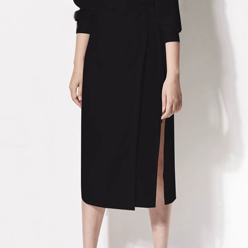 Черное элитное вечернее платье