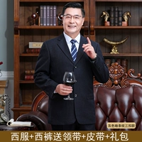 12 Три -брюшные темные полосы+брюки+галстук+ремень