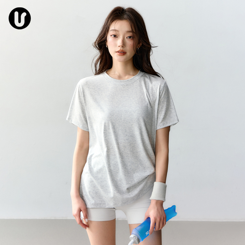 Sports Short-Sleeved Women's Summer New Loose and Breathable Pilates Fitness Tops Outdoor Running Training Yoga T-Shirts Sports Short-Sleeved Women's Summer New Loose and Breathable Pilates Fitness Tops Outdoor Running Training Yoga T-Shirts
